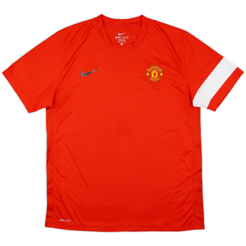 2010-11 Manchester United Nike Training Shirt - 9/10 - (L)