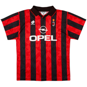 1995-96 AC Milan Home Shirt - 4/10 - (L)