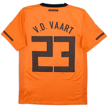 2010-11 Netherlands Home Shirt V. D. Vaart #23 - 7/10 - (S)