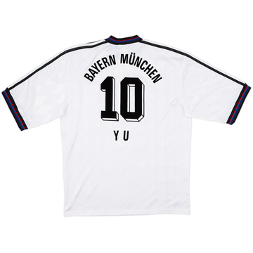1996-98 Bayern Munich Away Shirt Yu #10 - 9/10 - (M)