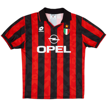 1994-95 AC Milan Home Shirt - 7/10 - (M)
