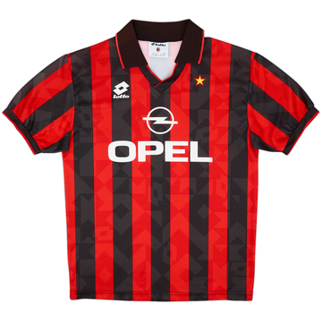 1994-95 AC Milan Home Shirt - 7/10 - (L)