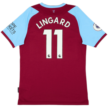 2020-21 West Ham Home Shirt Lingard #11 - 6/10 - (L)