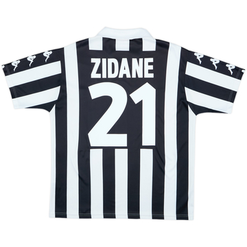 1999-00 Juventus Basic Home Shirt Zidane #21 - 6/10 - (XL)