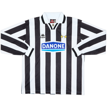 1994-95 Juventus Home L/S Shirt #13 - 5/10 - (L)