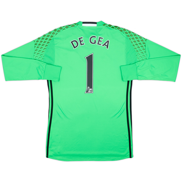 2016-17 Manchester United GK Shirt De Gea #1 - 10/10 - (S)