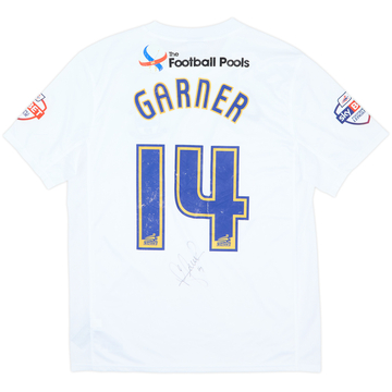 2013-14 Preston North End Signed Home Shirt Garner #14 - 6/10 - (L)