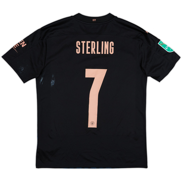 2020-21 Manchester City Away Shirt Sterling #7 - 6/10 - (M)