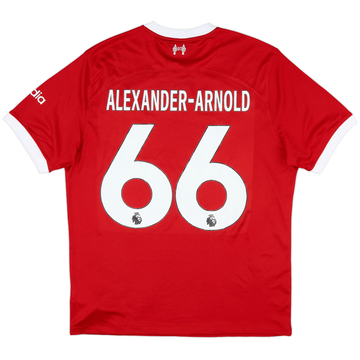 2023-24 Liverpool Home Shirt Alexander-Arnold #66 - 8/10 - (L)