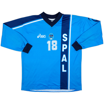 2000-01 Spal Asics Training L/S Shirt #18 - 7/10 - (XXL)