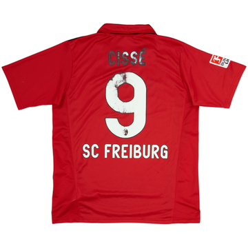 2010-11 Freiburg Signed Home Shirt Cisse #9 - 5/10 - (M)