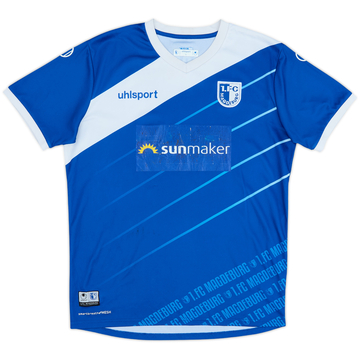 2018-19 FC Magdeburg Home Shirt - 5/10 - (L)