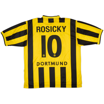2000-02 Borussia Dortmund Home Shirt Rosicky #10 - 7/10 - (XL)