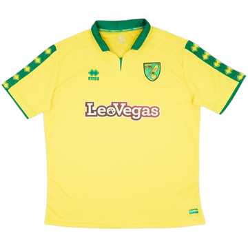 2017-18 Norwich Home Shirt - 8/10 - (4XL)