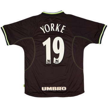 1998-99 Manchester United Third Shirt Yorke #19 - 6/10 - (M)