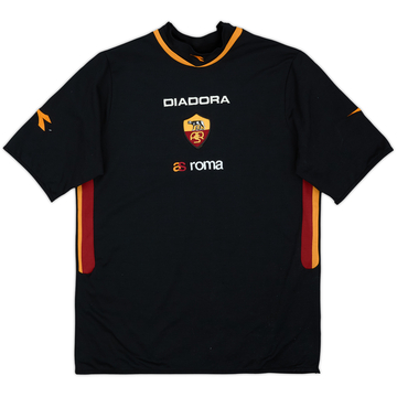 2003-04 Roma Diadora Training Shirt - 10/10 - (S)