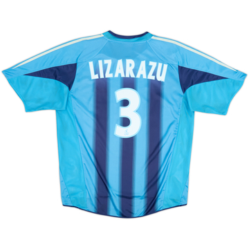 2004-05 Olympique Marseille Away Shirt Lizarazu #3 - 6/10 - (L)
