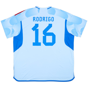 2022-23 Spain Away Shirt Rodrigo #16 - 10/10 - (3XL)