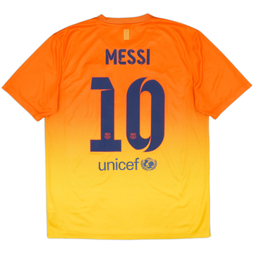 2012-13 Barcelona Basic Away Shirt Messi #10 - 8/10 - (L)