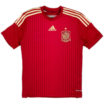 2013-15 Spain Home Shirt - 5/10 - (L.Boys)