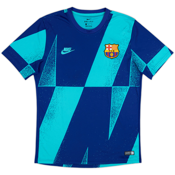 2019-20 Barcelona Nike Training Shirt - 9/10 - (M)