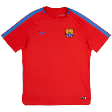 2017-18 Barcelona Nike Camiseta de Entrenamiento - 6/10 - (XL)