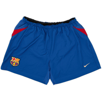 2002-03 Barcelona Home Shorts - 7/10 - (XL)