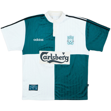 1995-96 Liverpool Away Shirt - 6/10 - (XL)