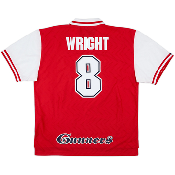 1996-98 Arsenal Home Shirt Wright #8 - 8/10 - (XXL)