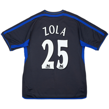 2002-04 Chelsea Away Shirt Zola #25 - 6/10 - (M)