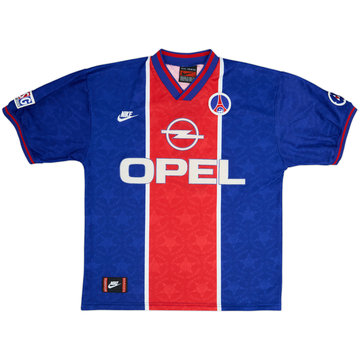 1995-96 Paris Saint-Germain 'Cup Winners' Cup' Home Shirt - 9/10 - (M)