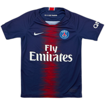 2018-19 Paris Saint-Germain Home Shirt - 5/10 - (4-5 Years)