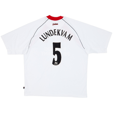 2002-03 Southampton Away Shirt Lundekvam #5 - 7/10 - (XL)