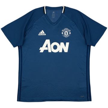 2016-17 Manchester United adizero Training Shirt - 8/10 - (XL)