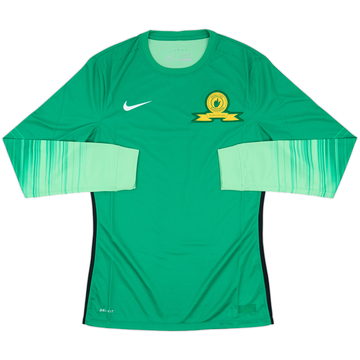 2015-16 Mamelodi Sundowns Player Issue GK Shirt - 9/10 - (M)
