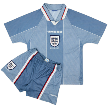 1996-97 England Away Full Kit - 7/10 - (L.Boys)