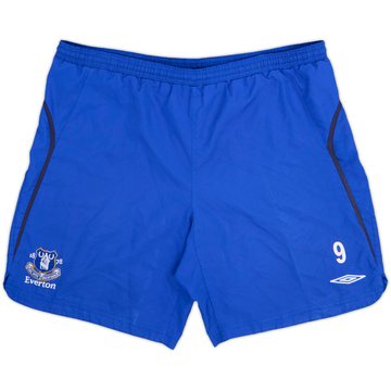 2006-07 Everton Player Issue Umbro Training Shorts #9 - 5/10 - (XL)