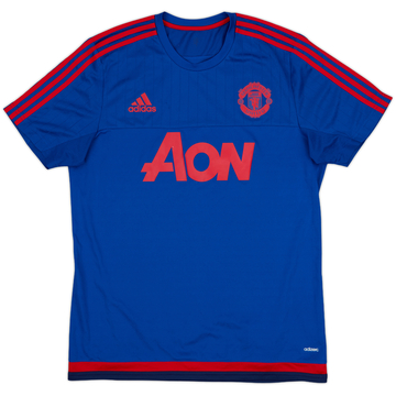 2015-16 Manchester United adizero Training Shirt - 8/10 - (L)