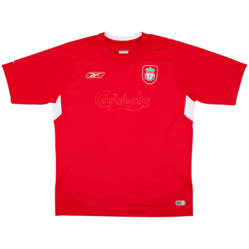 2004-06 Liverpool Home Shirt - 4/10 - (L)