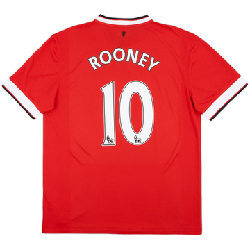 2014-15 Manchester United Home Shirt Rooney #10 - 6/10 - (L)