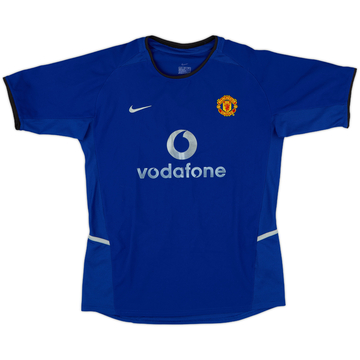 2002-03 Manchester United Third Shirt - 8/10 - (L.Boys)