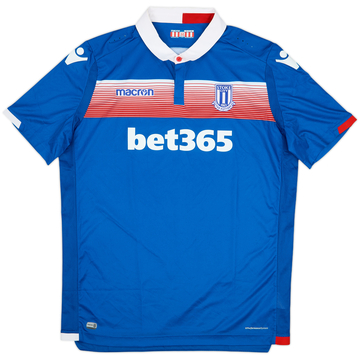 2017-18 Stoke City Away Shirt Crouch #25 - 8/10 - (3XL)