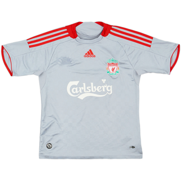 2008-09 Liverpool Away Shirt - 4/10 - (L.Boys)