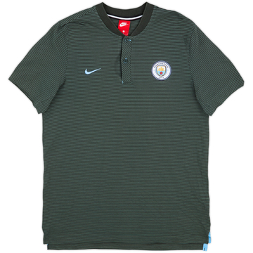 2017-18 Manchester City Nike Polo Shirt - 8/10 - (L)