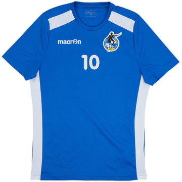 2016-17 Bristol Rovers Macron Player Issue Training Shirt #10 - 8/10 - (M)