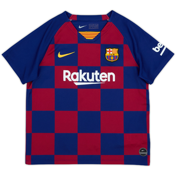 2019-20 Barcelona Home Shirt - 7/10 - (S.Boys)