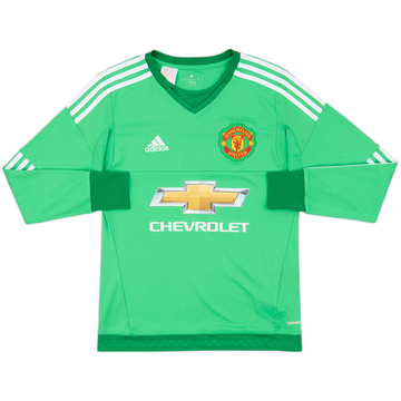 2015-16 Manchester United GK Shirt - 9/10 - (L.Boys)