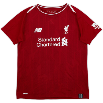 2018-19 Liverpool Home Shirt - 8/10 - (6-7 Years)