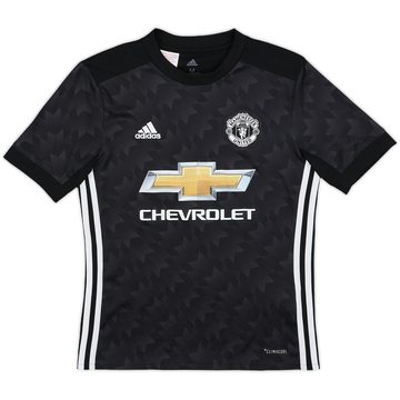 2017-18 Manchester United Away Shirt - 10/10 - (M.Boys)