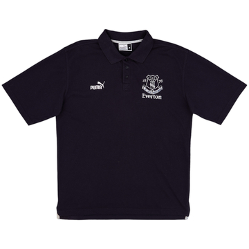 2000-01 Everton Umbro Polo Shirt - 9/10 - (M)